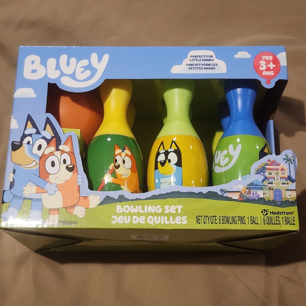 Bluey bowling set💙 New, Unopened